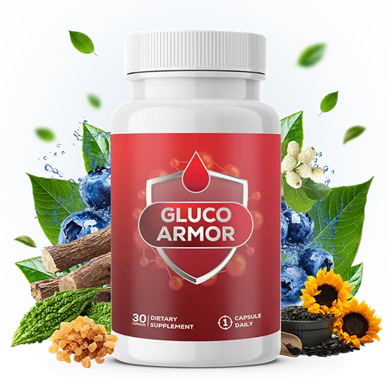 Gluco Armor-bottle-label